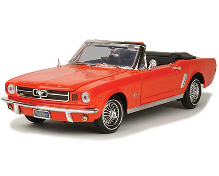 Motormax - 1:18 1964 ½ Ford Mustang Convertible - Orange