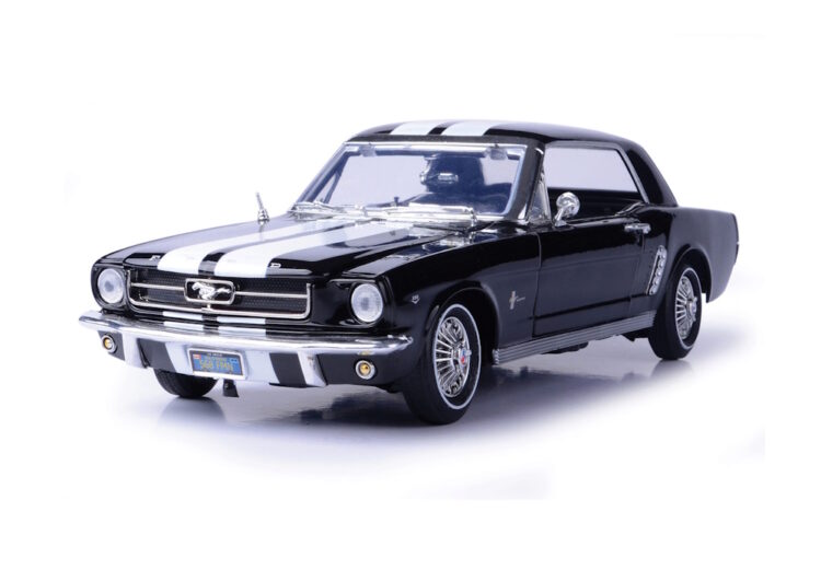 Motormax - 1:18 1964 ½ Ford Mustang Hardtop - Black