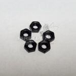Nuts - M3 Hex Nuts (5pcs) - Black