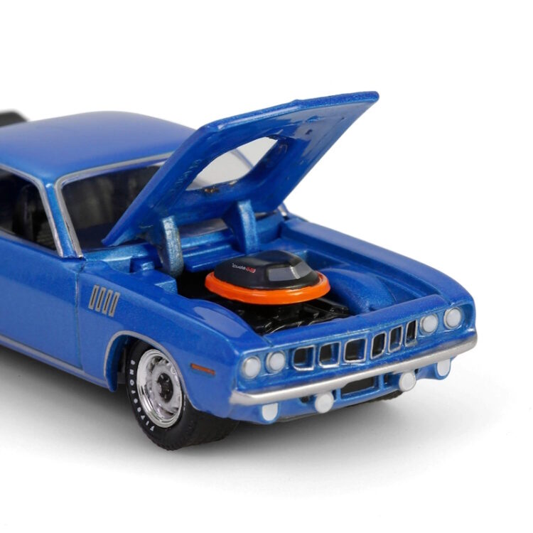Greenlight - 1:64 1971 Plymouth 'Cuda 440 6BBL - Anniversary Collection Series 17 - Barracuda 60 Years - Image 8