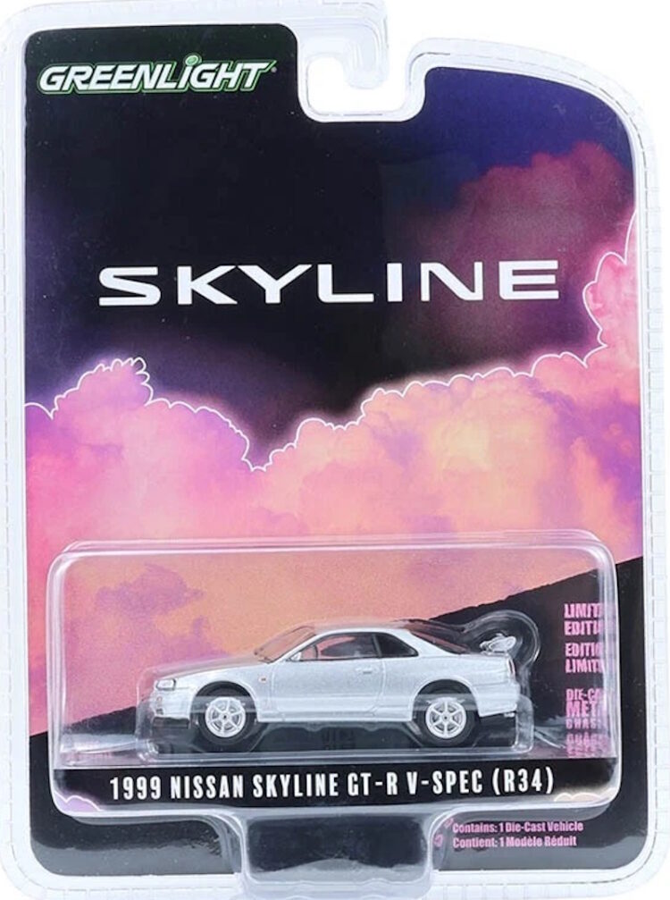 Greenlight - 1:64 1999 Nissan Skyline GT-R V-Spec (R34) - Anniversary Collection Series 17 - Skyline - Image 8