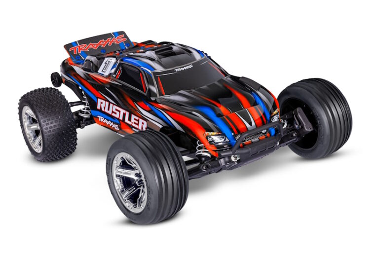 Traxxas - Rustler 2WD BL-2S HD
