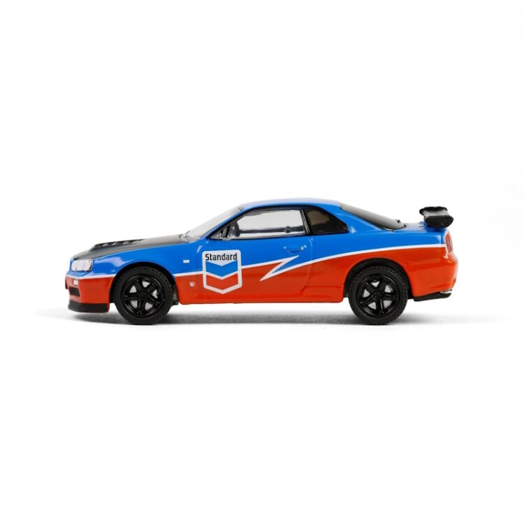 Greenlight - 1:64 2000 Nissan Skyline GT-R (R34) - Chevron Special Edition Series 1 - Image 2
