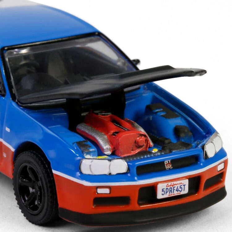Greenlight - 1:64 2000 Nissan Skyline GT-R (R34) - Chevron Special Edition Series 1 - Image 4