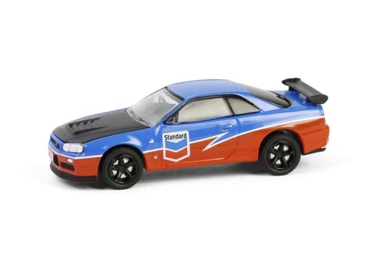 Greenlight - 1:64 2000 Nissan Skyline GT-R (R34) - Chevron Special Edition Series 1