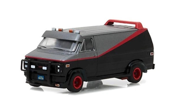 Greenlight - 1:64 B.A.'s 1983 GMC Vandura - Hollywood Collectibles Series 19