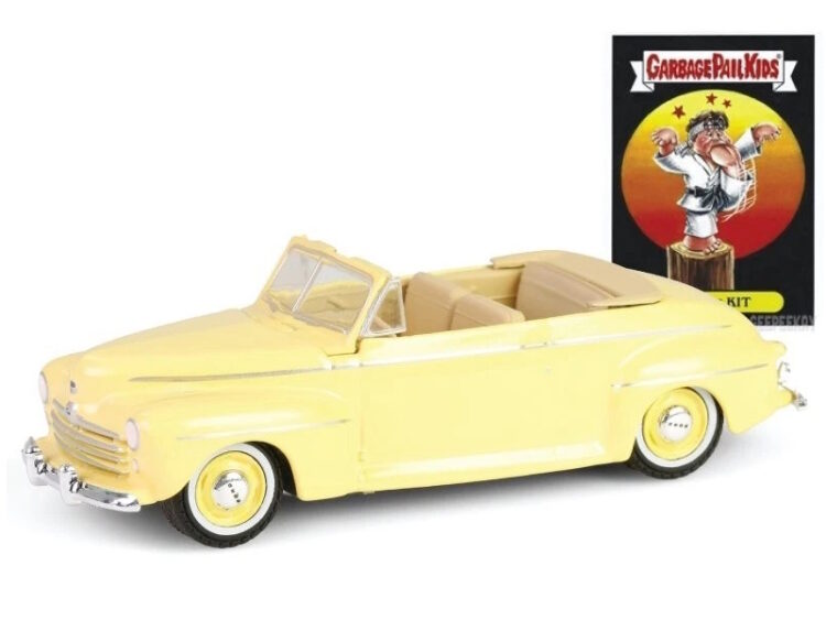 Greenlight - 1:64 1947 Ford Super De Luxe Covertible Club Coupe - Garbage Pail Kids Series 7 - Katate Kit