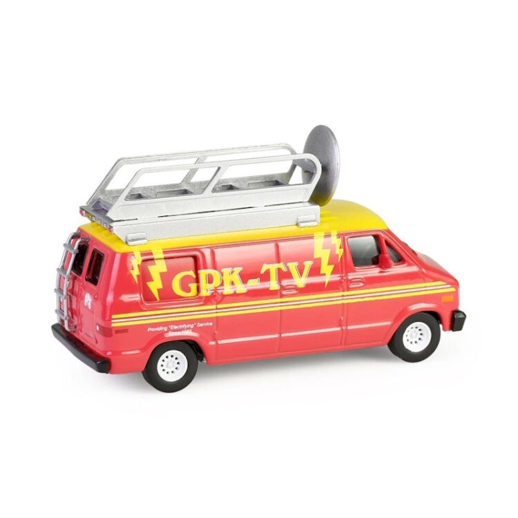Greenlight - 1:64 1976 Dodge B-100 - Garbage Pail Kids Series 7 - Dish Grace - Image 2