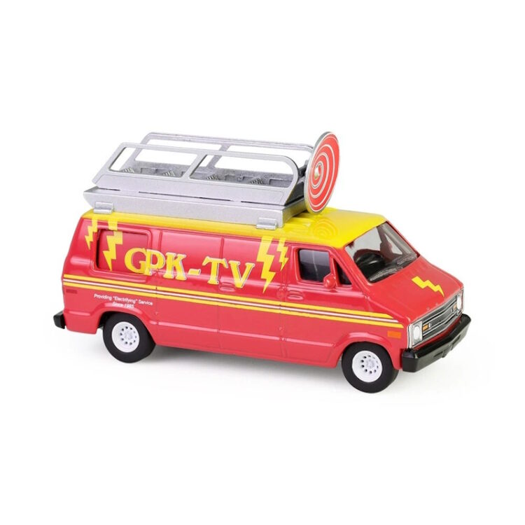 Greenlight - 1:64 1976 Dodge B-100 - Garbage Pail Kids Series 7 - Dish Grace - Image 4