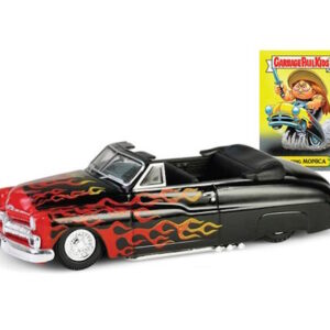 Greenlight - 1:64 1950 Mercury Eight Convertible Lowrider - Garbage Pail Kids Series 7 - Menacing Monica