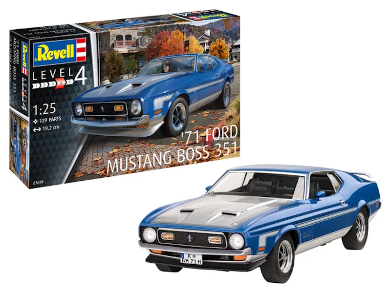 Revell - 1:25 '71 Ford Mustang BOSS 351 - Image 2
