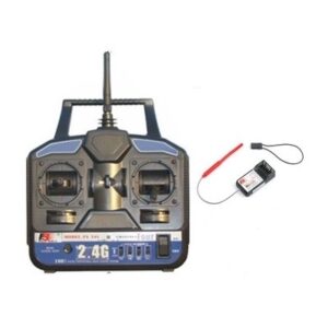 FlySky - FS-T4B 4Ch 2.4GHz Radio w/ FS-R6B Receiver