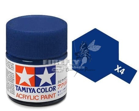 Tamiya - X-4 Blue Acrylic 23ml.