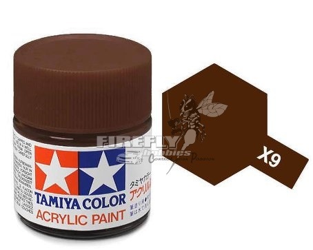 Tamiya - X-9 Brown Acrylic 23ml.