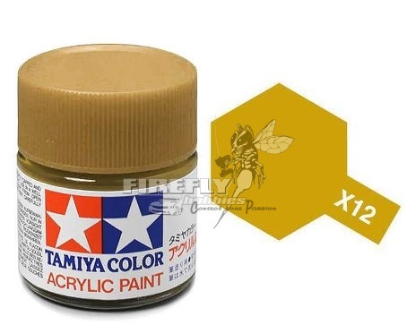 Tamiya - X-12 Gold Leaf Acrylic 23ml.
