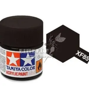 Tamiya - XF-85 Rubber Black Mini Acrylic 10ml.