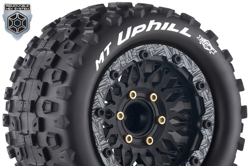 Louise RC - MFT - MT-Uphill - 1:10 Monster Truck Tire (Maxx) Set