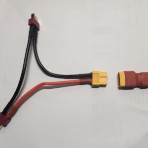 ACE RC - Series Connector Deans Female to Deans Male x2