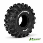 Louise RC - CR ROWDY 1:10 Scale 1.9" Unmounted Super Soft Crawler Tire (1pr)