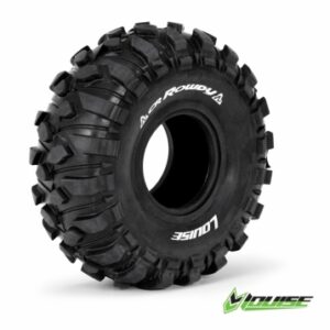 Louise RC - CR ROWDY 1:10 Scale 1.9" Unmounted Super Soft Crawler Tire (1pr)