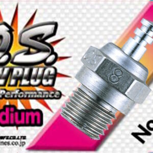 O.S. Engines - Glow Plug No.8 Short Body STD "Medium"