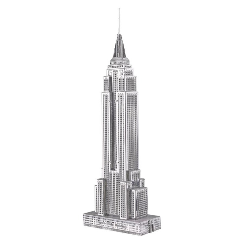 piececool - EMPIRE STATE BUILDING (Silver) metal model kit - Image 2