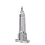 piececool - EMPIRE STATE BUILDING (Silver) metal model kit
