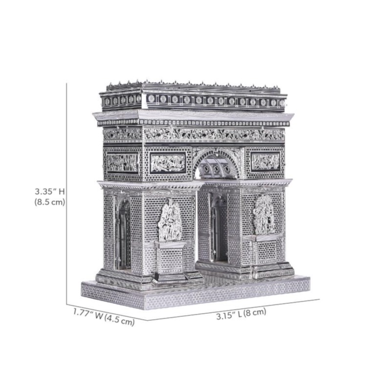 piececool - ARC DE TRIOMPHE highly detailed metal model kit - Image 6
