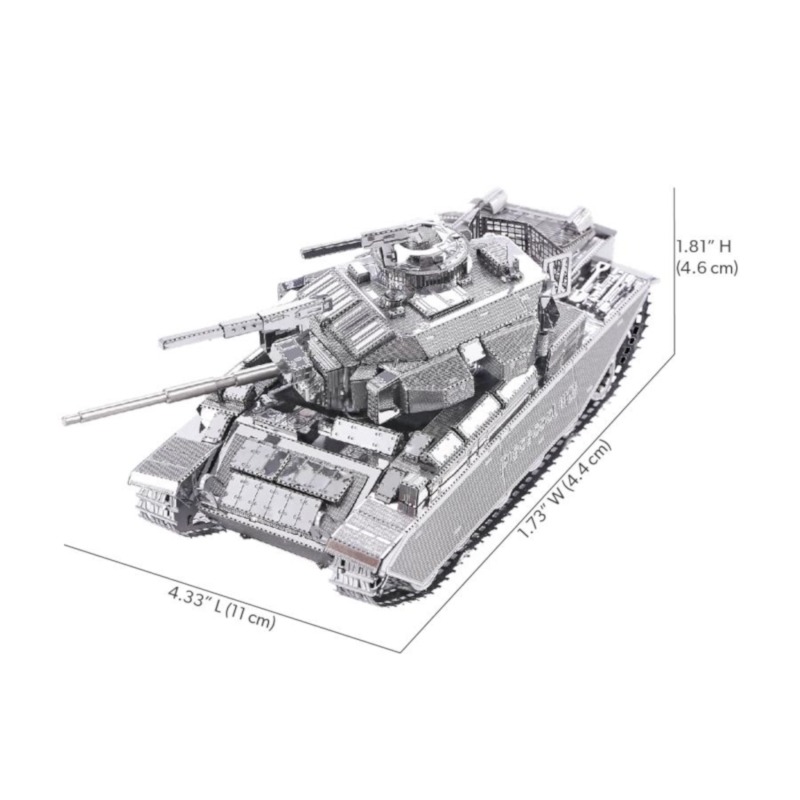 piececool - CENTURION AFV highly detailed metal model kit - Image 5