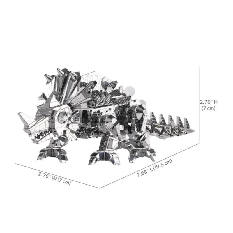 piececool - STEGO THE DINOSAUR highly detailed metal model kit - Image 6