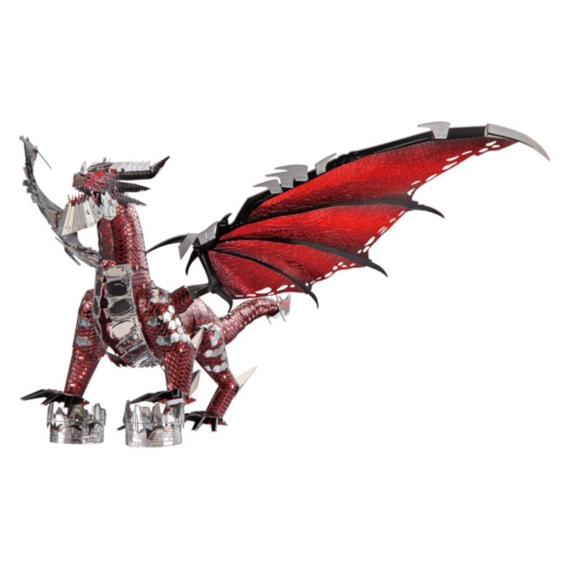 piececool - THE BLACK DRAGON highly detailed metal model kit - Image 5
