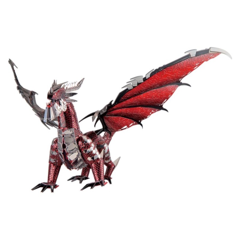 piececool - THE BLACK DRAGON highly detailed metal model kit - Image 6