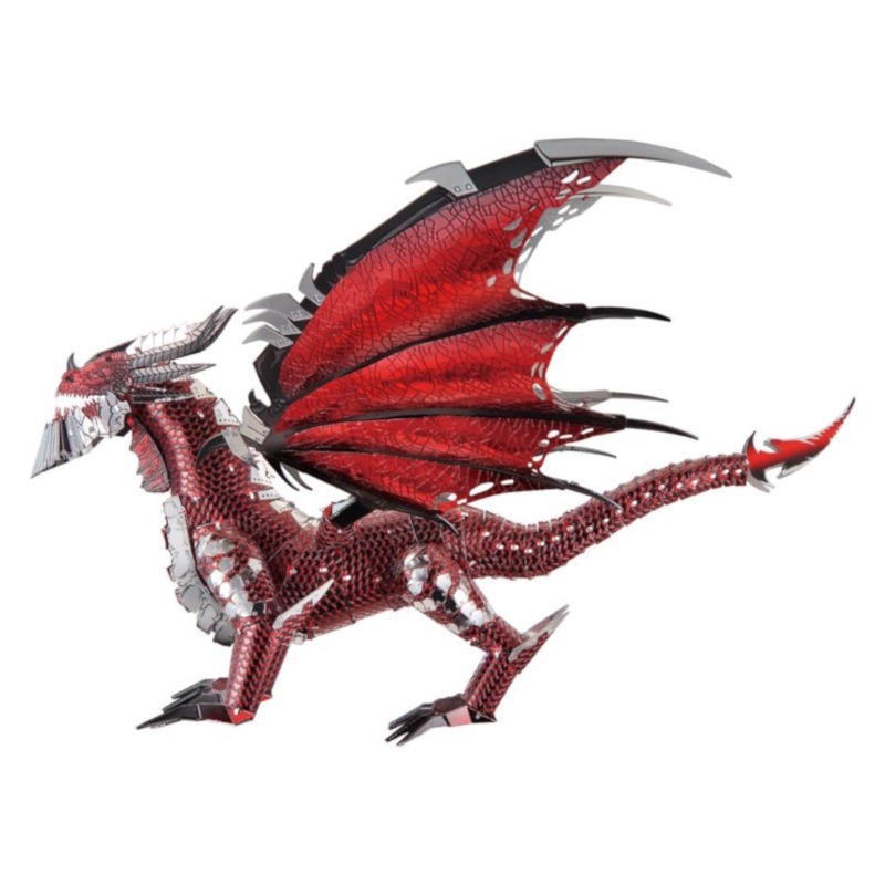 piececool - THE BLACK DRAGON highly detailed metal model kit - Image 7