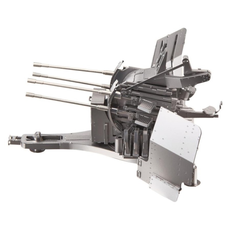 piececool - 20MM FLAKVIERLING 38 highly detailed metal model kit - Image 3