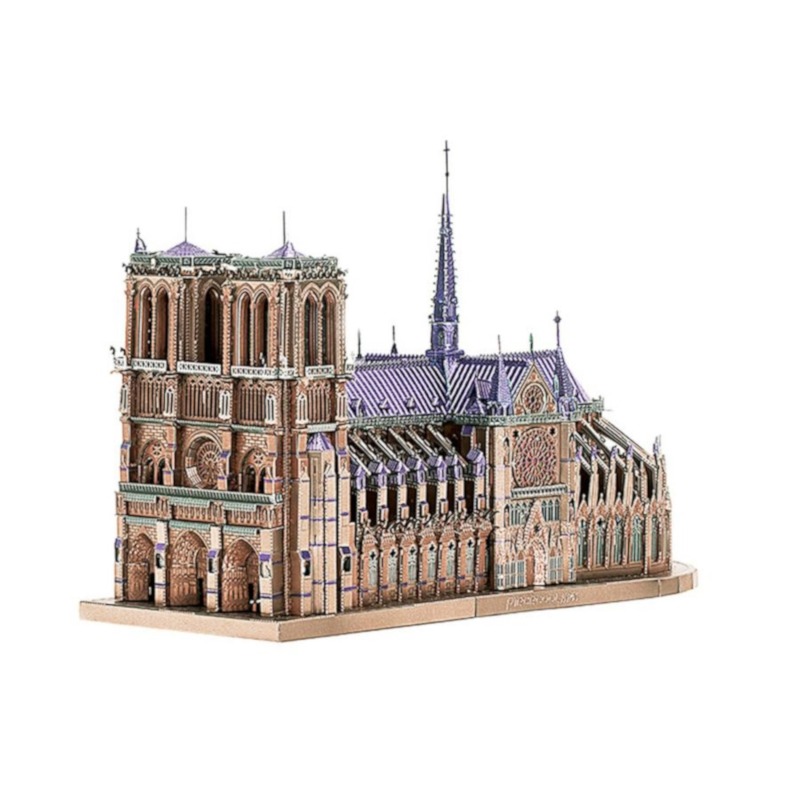 piececool - NOTRE-DAME DE PARIS highly detailed metal model kit - Image 2