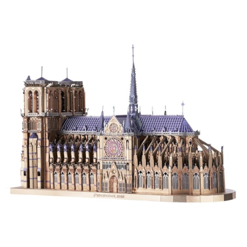 piececool - NOTRE-DAME DE PARIS highly detailed metal model kit