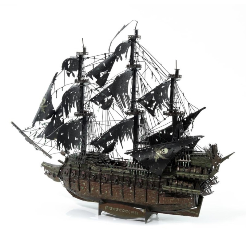 piececool - THE FLYING DUTCHMAN (LARGE) highly detailed metal model kit - Image 4