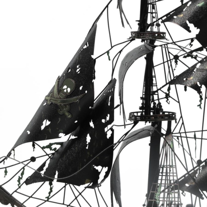 piececool - THE FLYING DUTCHMAN (LARGE) highly detailed metal model kit - Image 5