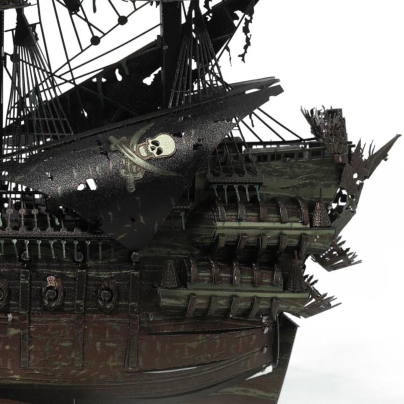 piececool - THE FLYING DUTCHMAN (LARGE) highly detailed metal model kit - Image 6