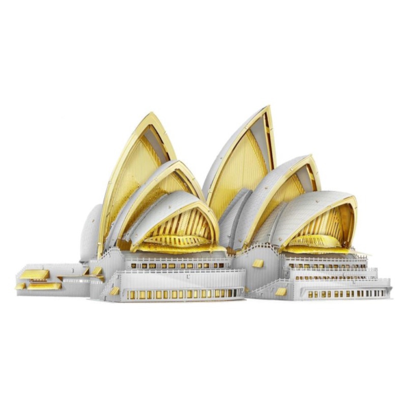piececool - SYDNEY OPERA HOUSE (LARGE) metal model Kit - Image 2