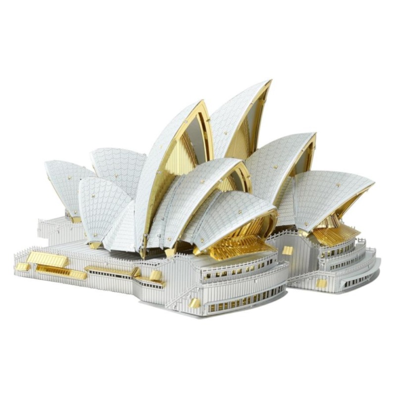 piececool - SYDNEY OPERA HOUSE (LARGE) metal model Kit - Image 6