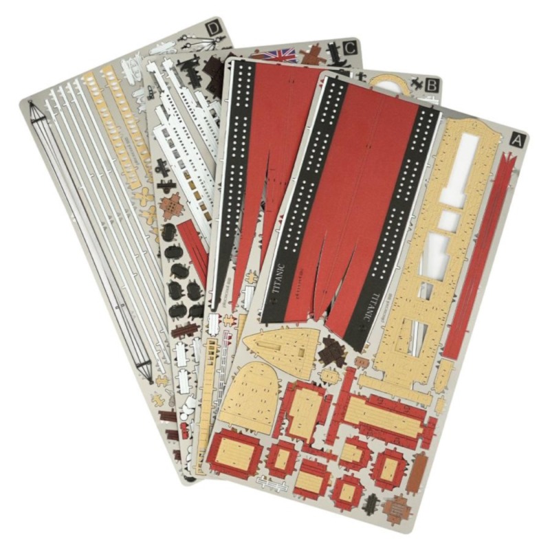 piececool - TITANIC highly detailed metal model kit - Image 5