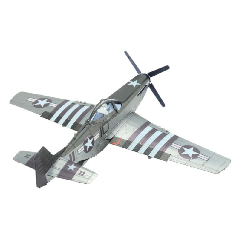 piececool - P-51 MUSTANG highly detailed metal model kit - Image 3