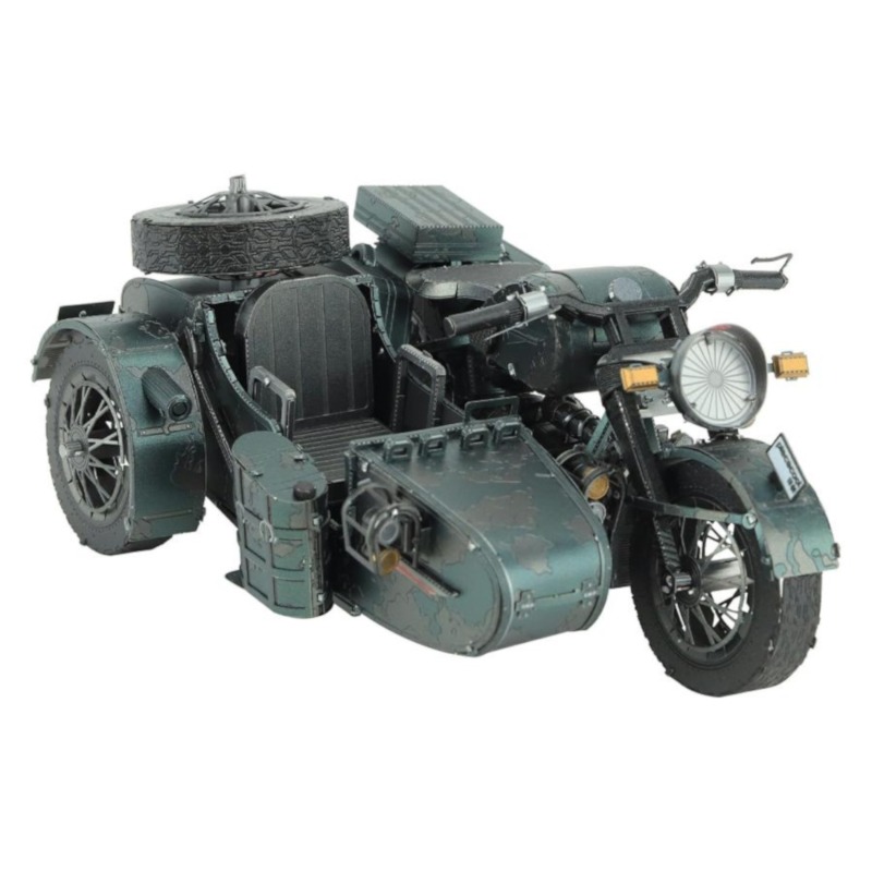 piececool - 750 MOTORCYCLE highly detailed metal model kit - Image 4