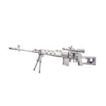 piececool - SNIPER RIFLE SVD highly detailed metal model kit