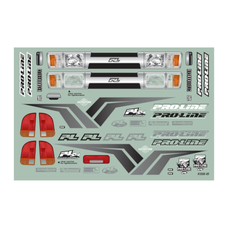 Pro-Line Racing - 1:10 Cliffhanger High Performance Clear Body 12.3" (313mm) - Image 8