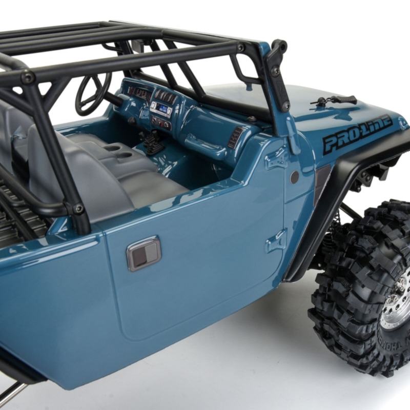 Pro-Line Racing - 1:10 2004 Jeep LJ Clear 12.3" (313mm) Body w/Trail Cage - Image 7
