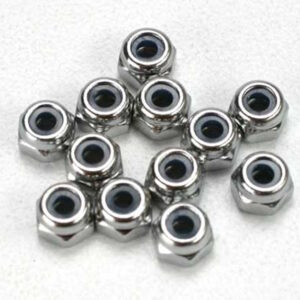 Traxxas - 2.5mm Nylon Lock Nuts (12)