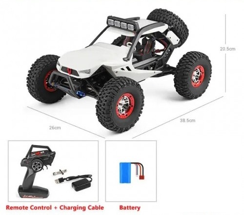 WL Toys - 1/12 Storm 4WD Brushed Buggy RTR - Image 2