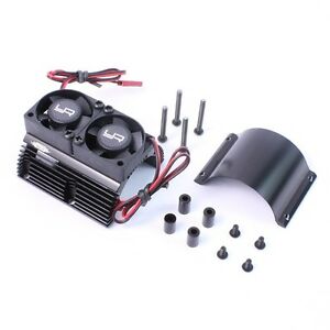 Yeah Racing - Heat Sink w/Twin Tornado Fans 1:8 Motors
